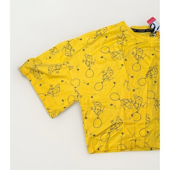 Womens Love to Lounge Pyjamas. Top & Shorts. Disney/Pixar - Pooh Bear 10/12 - L - Picture 3 of 7